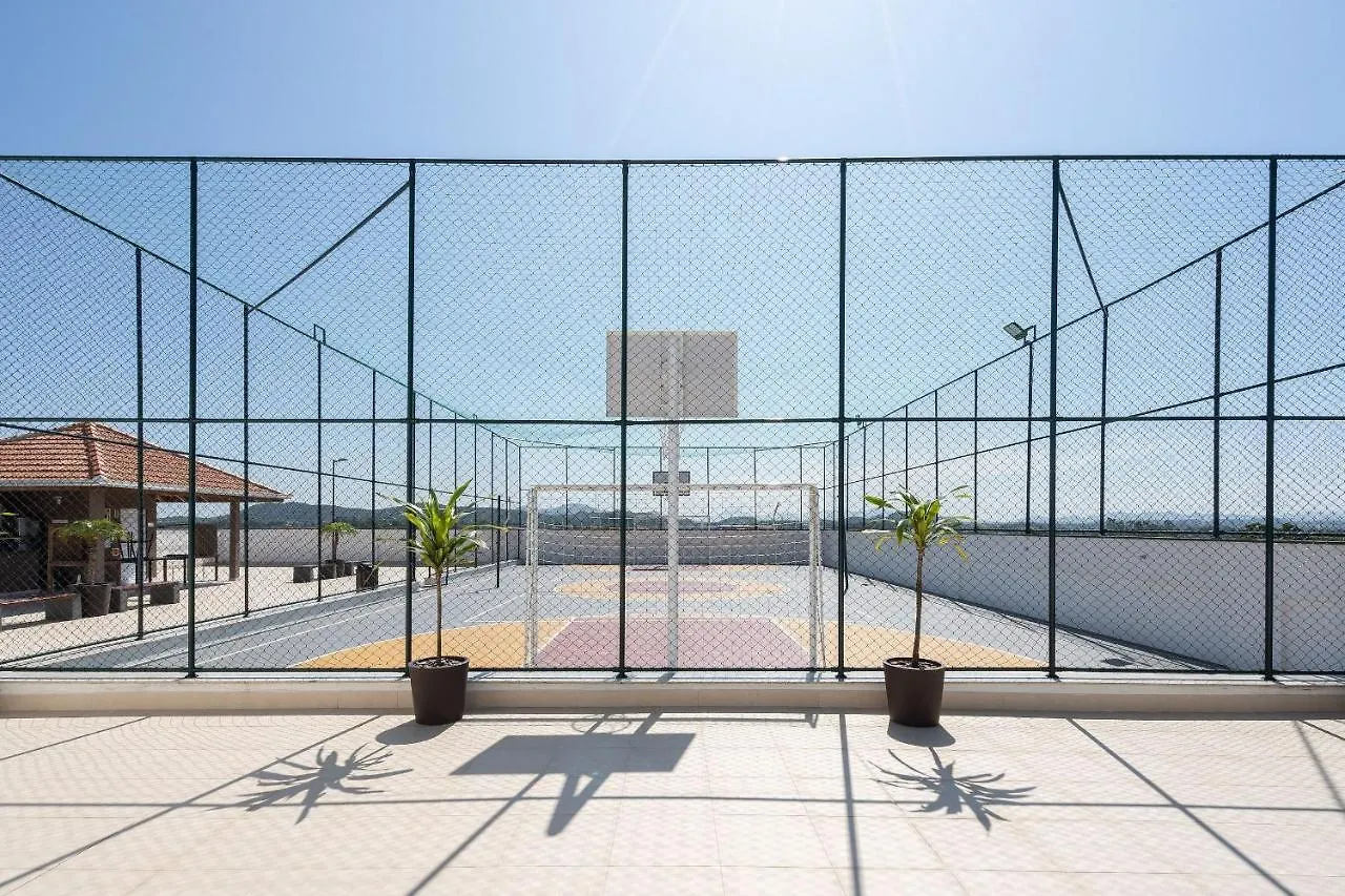 Apartamentos Piçarras: Beachfront Comfort with Pool and 24/7 Security